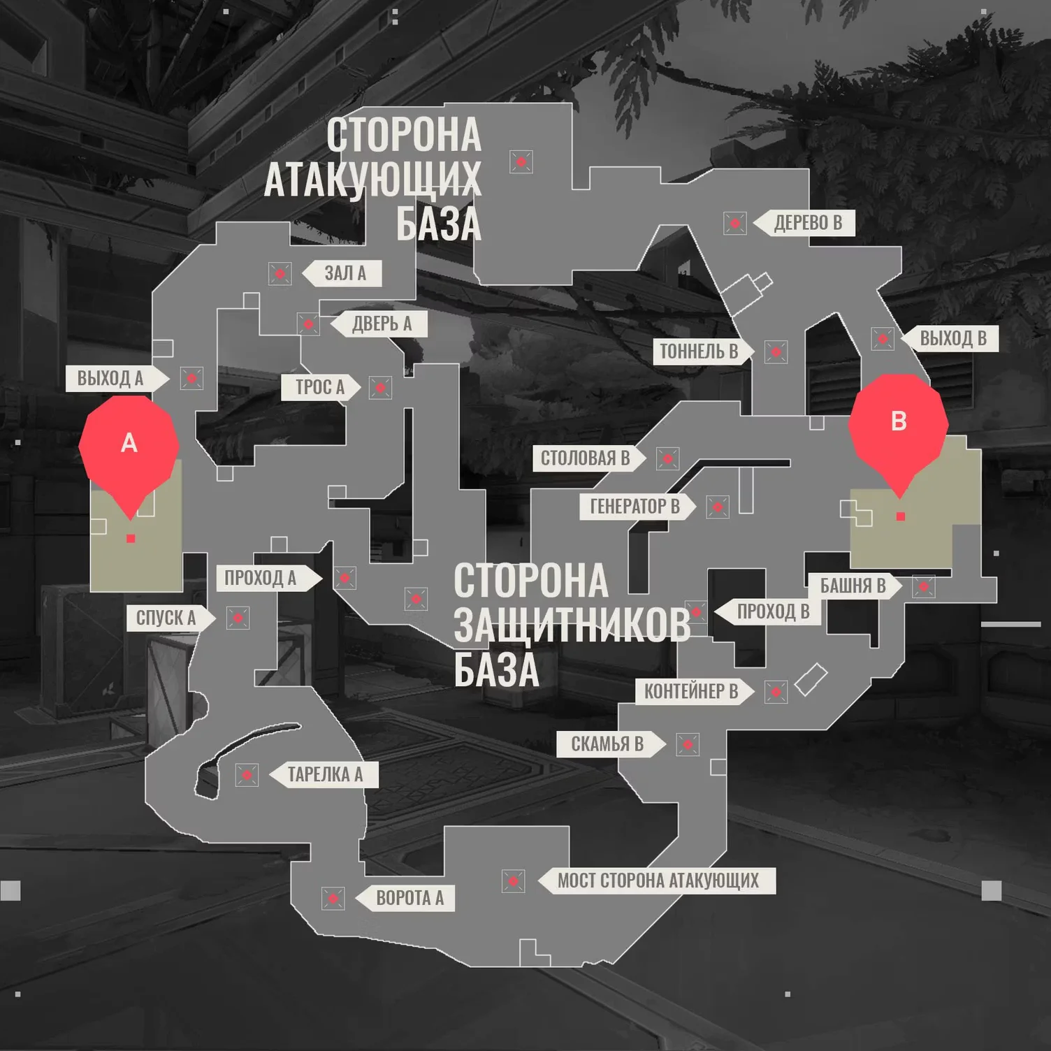 Карта позиций Fracture